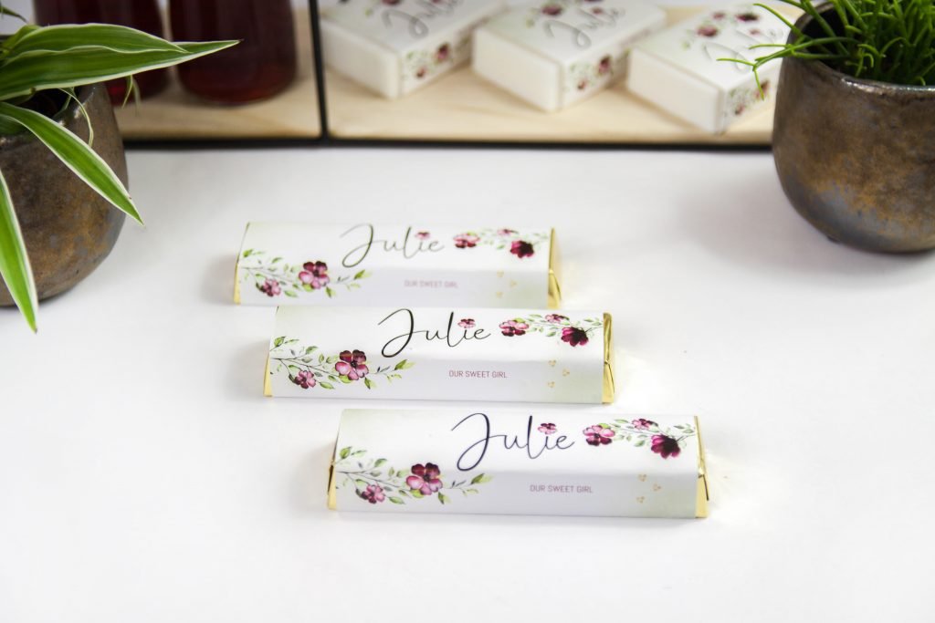 Chocoladereep met wikkel 1 chocoladereep met wikkel