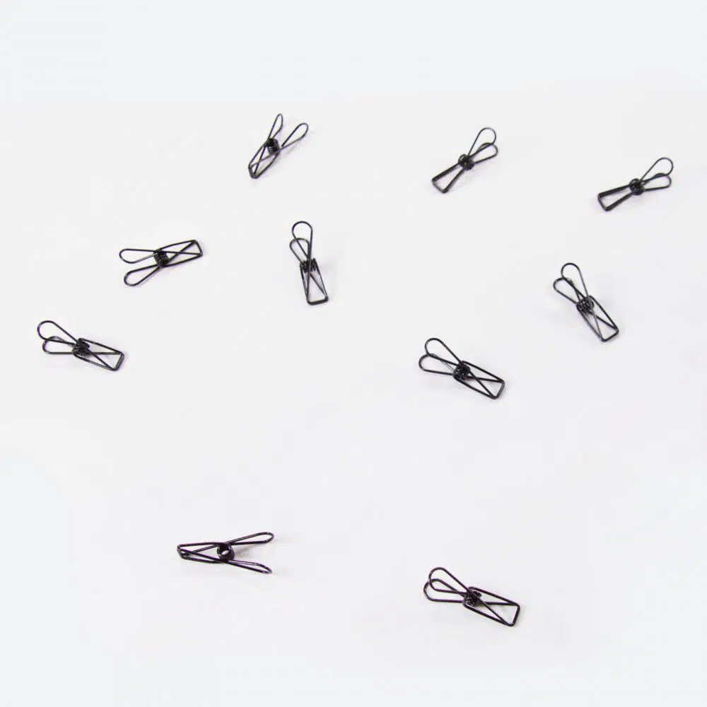 Fish clip zwart
