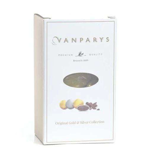 Suikerbonen Vanparys 195g metallic goud