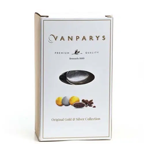 Suikerbonen Vanparys 195g metallic zilver